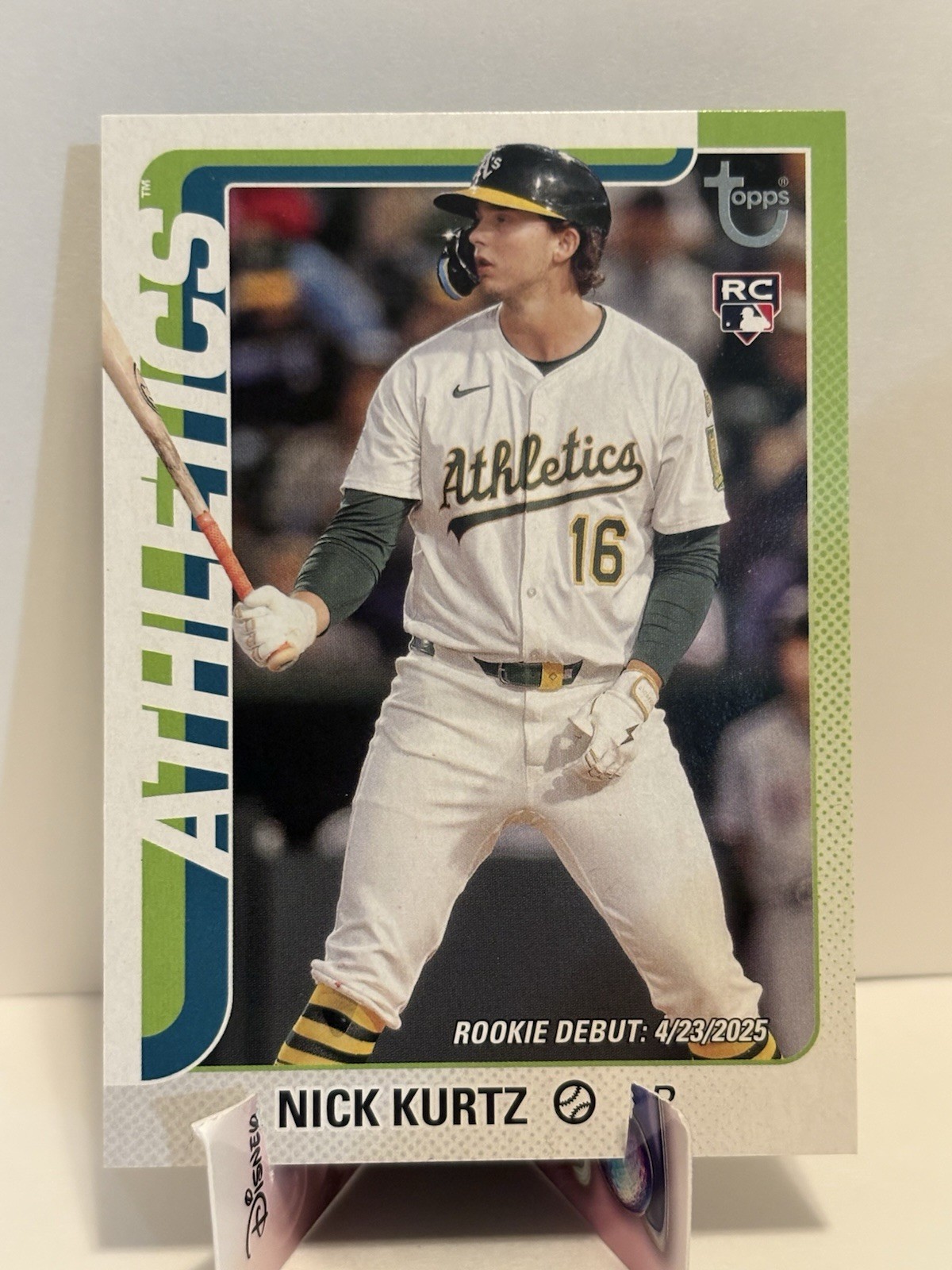 2025 Topps Update Series - Rookie Debut Nick Kurtz #US197 Vintage Stock /99 (RC)