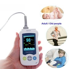 Handheld PR Portable Pulse Oximeter Finger Pulse Oximeter Heart Rate Monitor
