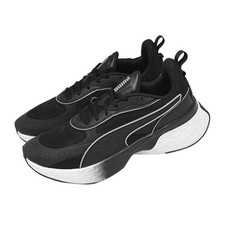 Puma Softride Sway Chase Black Silver Men Road Running Jogging Shoes 310125-01