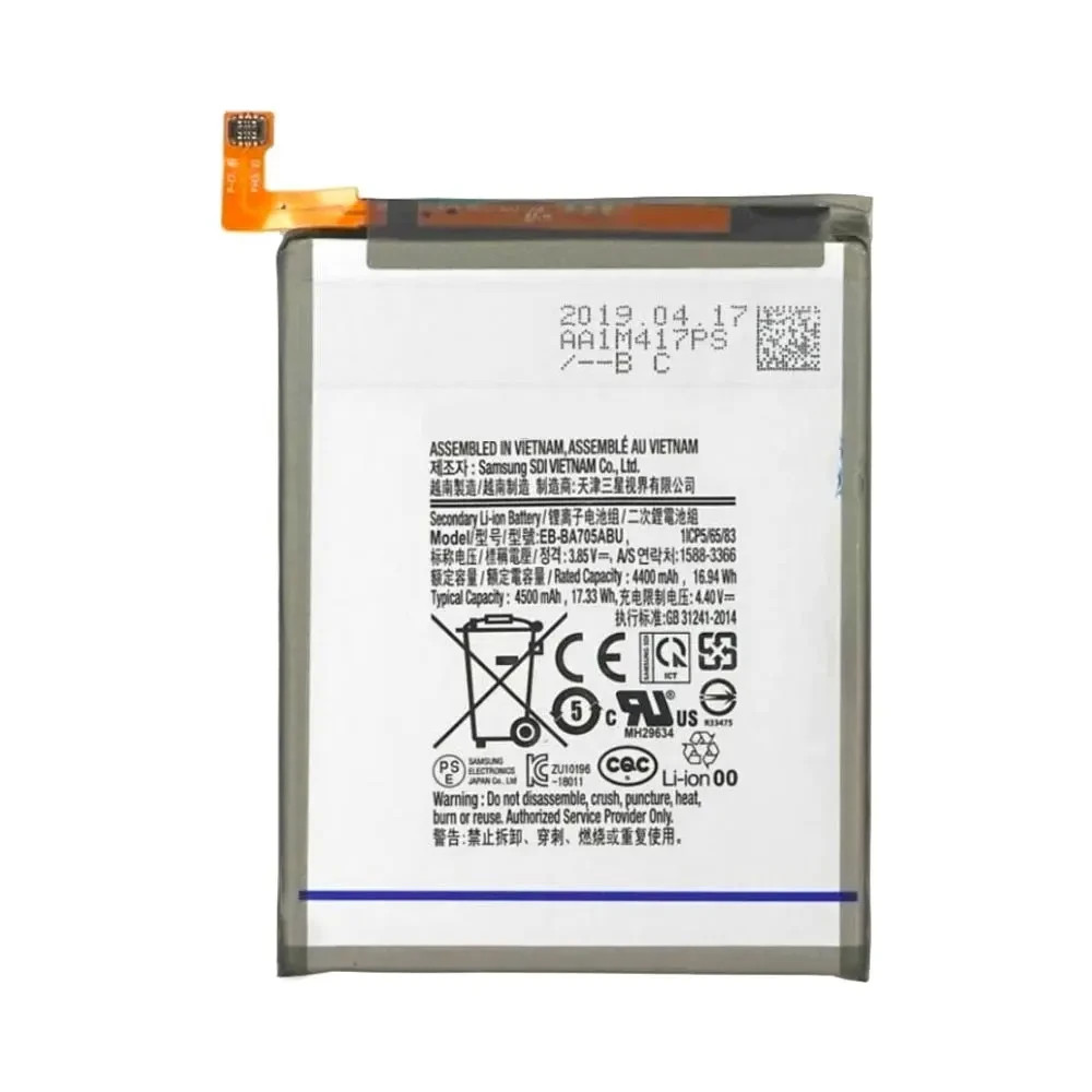 BATTERIA PREMIUM PER Samsung Galaxy A70 SM-A705 EB-BA705ABU PARI A ORIGINALE