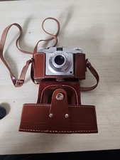 Ansco Memar Pronto-SVS 35mm Film Camera in Original Leather Case German Camera