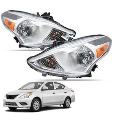 For Nissan Versa 2015-2019 Factory Style Headlights Headlamps Pair Leftright For Nissan Versa 2015-2019 Factory Style Headlights Headlamps Pair Leftright