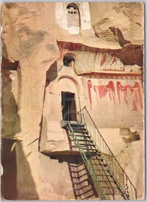 Avanos Vintage Postkarte Felsenkirche Türkei