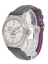 Patek Philippe Annual Calendar 5146 White Gold Ivory 39mm Watch +Paper '17 5146G 13