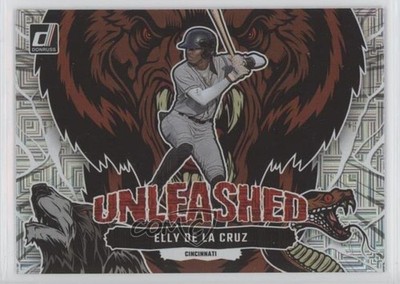 2023 Panini Donruss Unleashed Vector Elly De La Cruz #U7 12e2