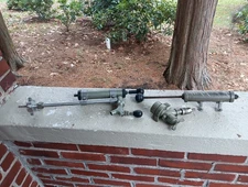 VINTAGE LOT OF BEER KEG HAND PUMP BAR TAP BEER MEISTER BARREL