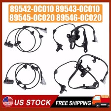 Fits For 2001-07. Toyota Sequoia Front Rear Leftright Abswheel Speed Sensor4 Fits For 2001-07. Toyota Sequoia Front Rear Leftright Abswheel Speed Sensor4
