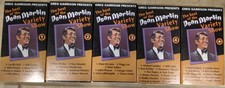 Lot Of 5 Best Of Dean Martin Variety Show VHS Set, Volumes 1-4 Special Edition