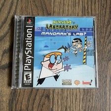 Dexter's Laboratory: Mandark's Lab (Sony PlayStation 1, 2002) Cib Tested