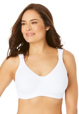 Comfort Choice Women's Plus Size Petal Boost Underwire Bra