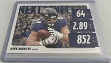2020 Panini Score Football Mark Andrews Baltimore Ravens Next Level Stats NLS-MA