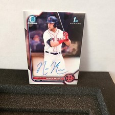 2022 Bowman Chrome Niko Kavadas Auto 1st RC Rookie Card - no. CPA-NK