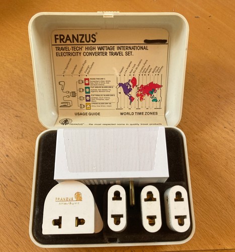 Franzus Travel Smart Type A/B/C/E/F/G For Worldwide Adapter Plug In