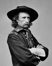 GENERAL GEORGE CUSTER US CIVIL WAR GLOSSY POSTER PICTURE PHOTO PRINT BANNER 8823