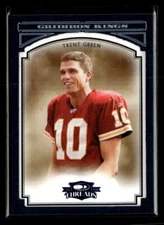 2006 Donruss Threads #PGK-58 Trent Green Pro Gridiron Kings Framed Blue #/50