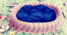 Dog Bed Cat Bed Pet bed Dog Basket Cat Basket with cushion Inside Length15.5"