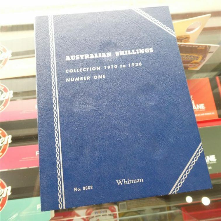 New Whitman Australian Shilling Album 1910 – 1936 Vol 1 #9668