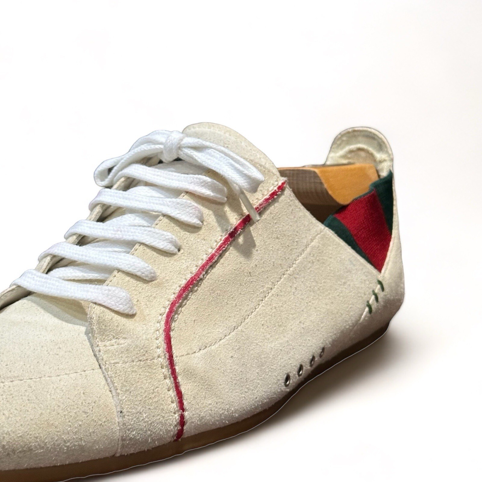 GUCCI X Tom Ford 1st Summer Collection Beige Suede S… Gem