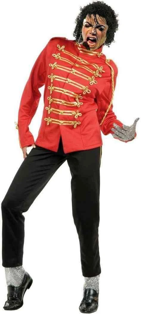 Michael jackson 2025 red outfit