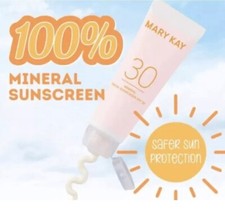 BRAND NEW Mary Kay Mineral Facial Sunscreen Broad Spectrum SPF 30 NIB EXP 01/26