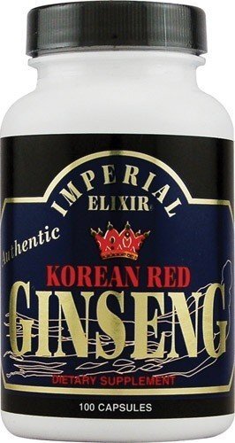 Imperial Elixir (Ginseng Company) Корейский красный женьшень 100 капсул