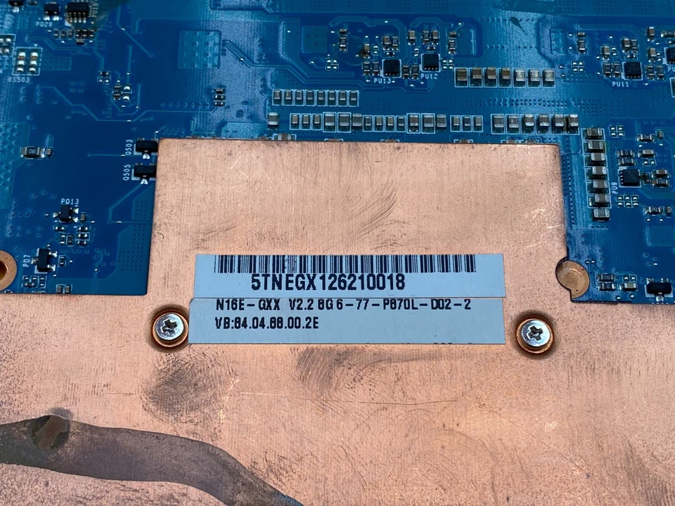 CLEVO P870DM-G NVIDIA VIDEO GRAPHICS CARD N16E-GXX-A1 GTX 980 8G DDR5 MXM 3.0 - Image 4 of 4