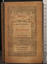 SAN GIROLAMO. ERNESTO BUONAIUTI. FORMIGGINI.