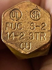 **LOT OF 5**  PENN-UNION S-2 Split Bolt connectors