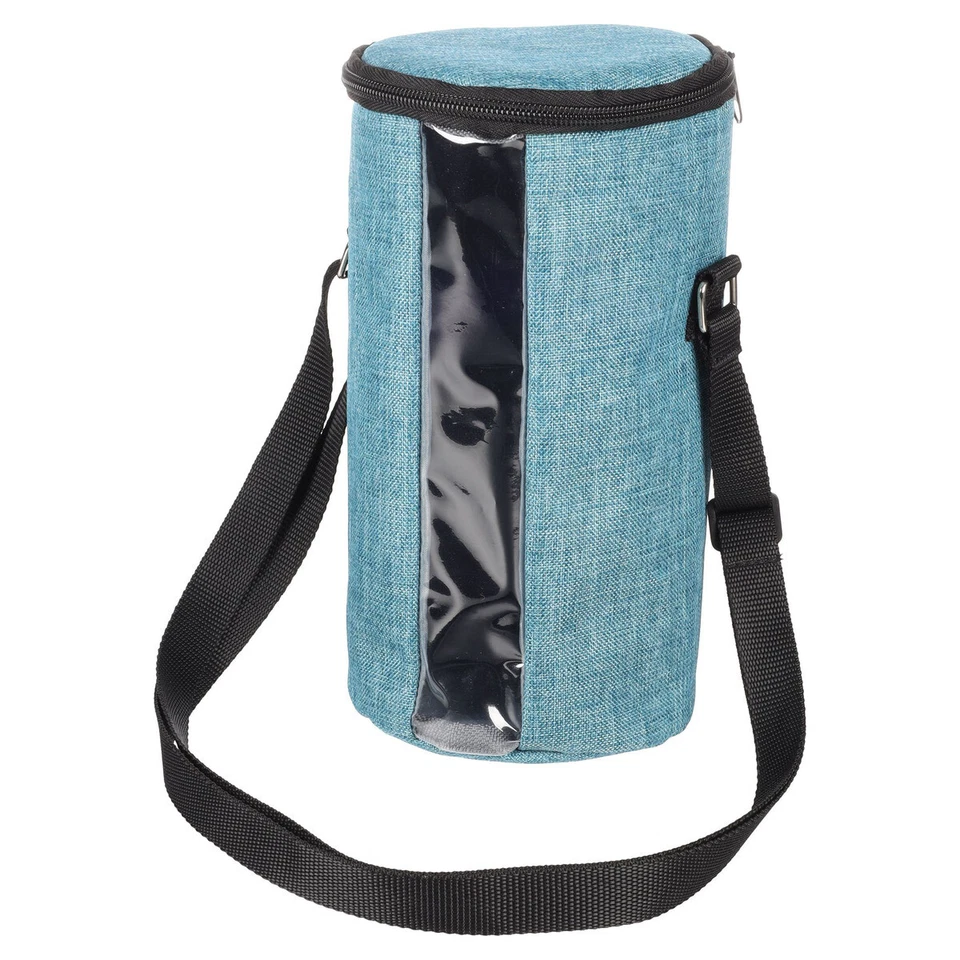 Flamingo Futtertonne Oben Blau 2,6L für Hunde - Praktischer Futterbehälter - Bild 2 von 4