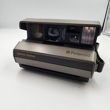 Polaroid Spectra System Camera - Gray - untested