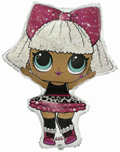 LOL SURPRISE DIVA 33/" SUPERSHAPE FOIL BALLOON!