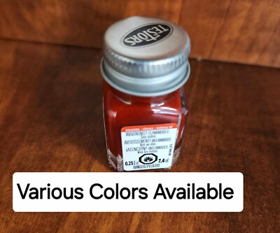 Testors Enamel Paint .25 floz Price Per Bottle New Gloss unless stated