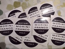 Motori Morini Franco S5 K2 Engine Flywheel Cover Decal Sticker Malaguti Omer