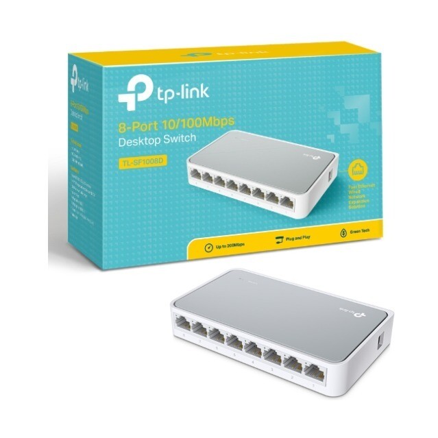 8-Port Switch TL-SF1008D - Bild 2