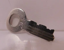 1 - Marked 29S Automatic Electric Steel Upper Housing KEY for 3 Slot Payphone