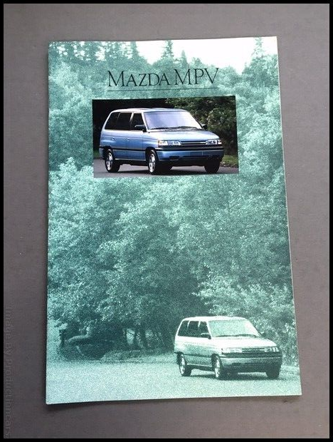 1990 Mazda MPV Van 18-page Original Sales Brochure Catalog | eBay