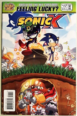 SONIC X HEDGEHOG Comic Book #17 April 2007 First Edition Bagged & Boarded NEW