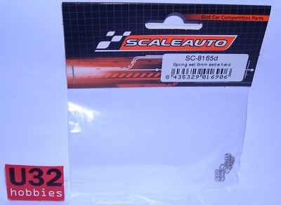 SCALEAUTO SC-8165D Feder 6Mm Extra Hart Für Chassis SC8003 GT3 6 Einheiten