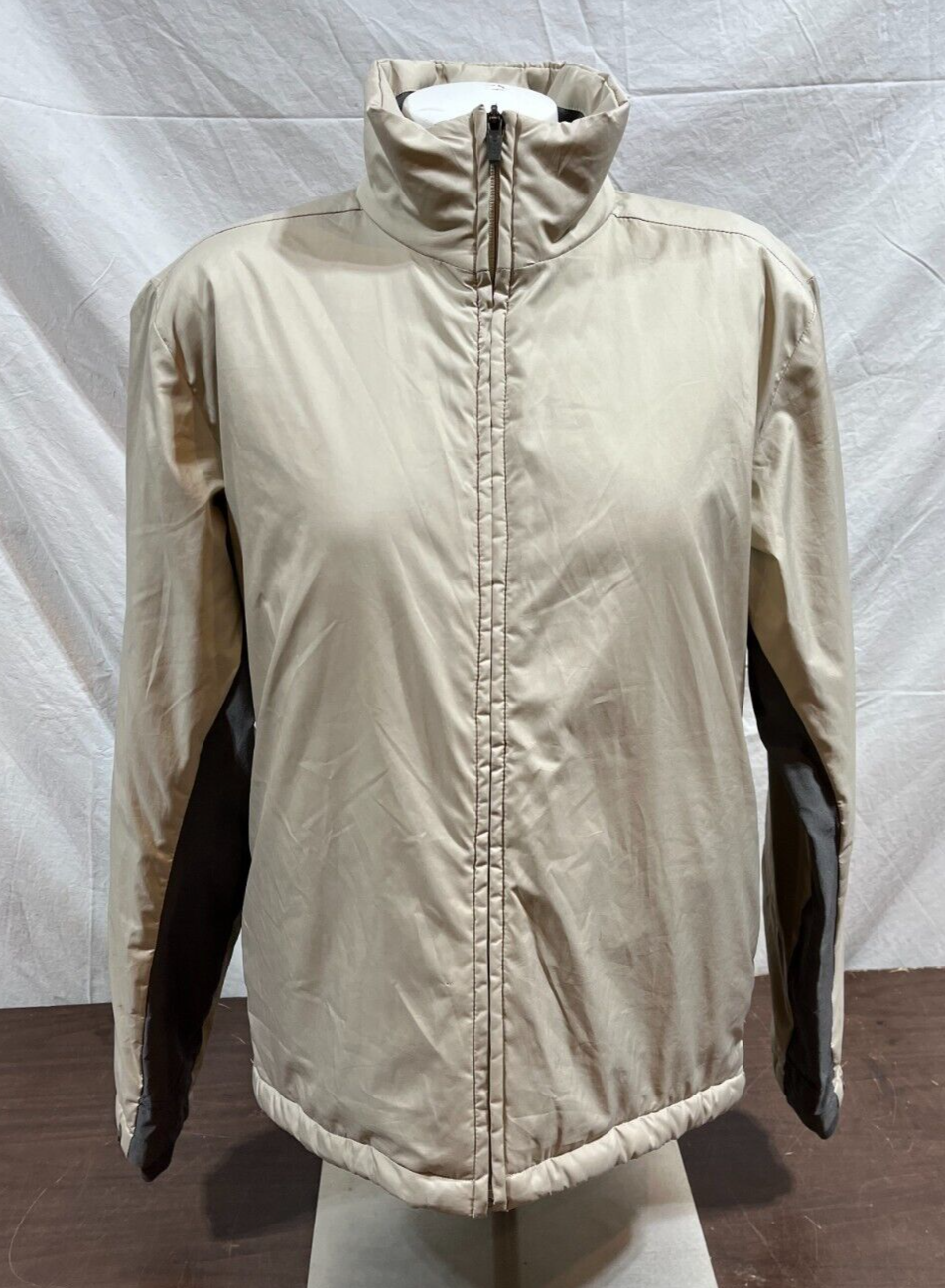Salomon Fodera Giacca Isolata Beige Zip In Donna Medium(?) Spedizione veloce