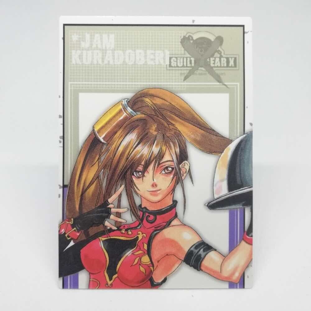 031＆034 JAM KURADOBERI Guilty Gear X CARD ARC SYSTEM WORKS Arcade