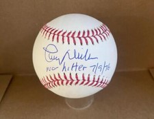 LARRY DIERKER ASTROS NO HITTER 7/9/76 SIGNED M.L. BASEBALL JSA AH46923