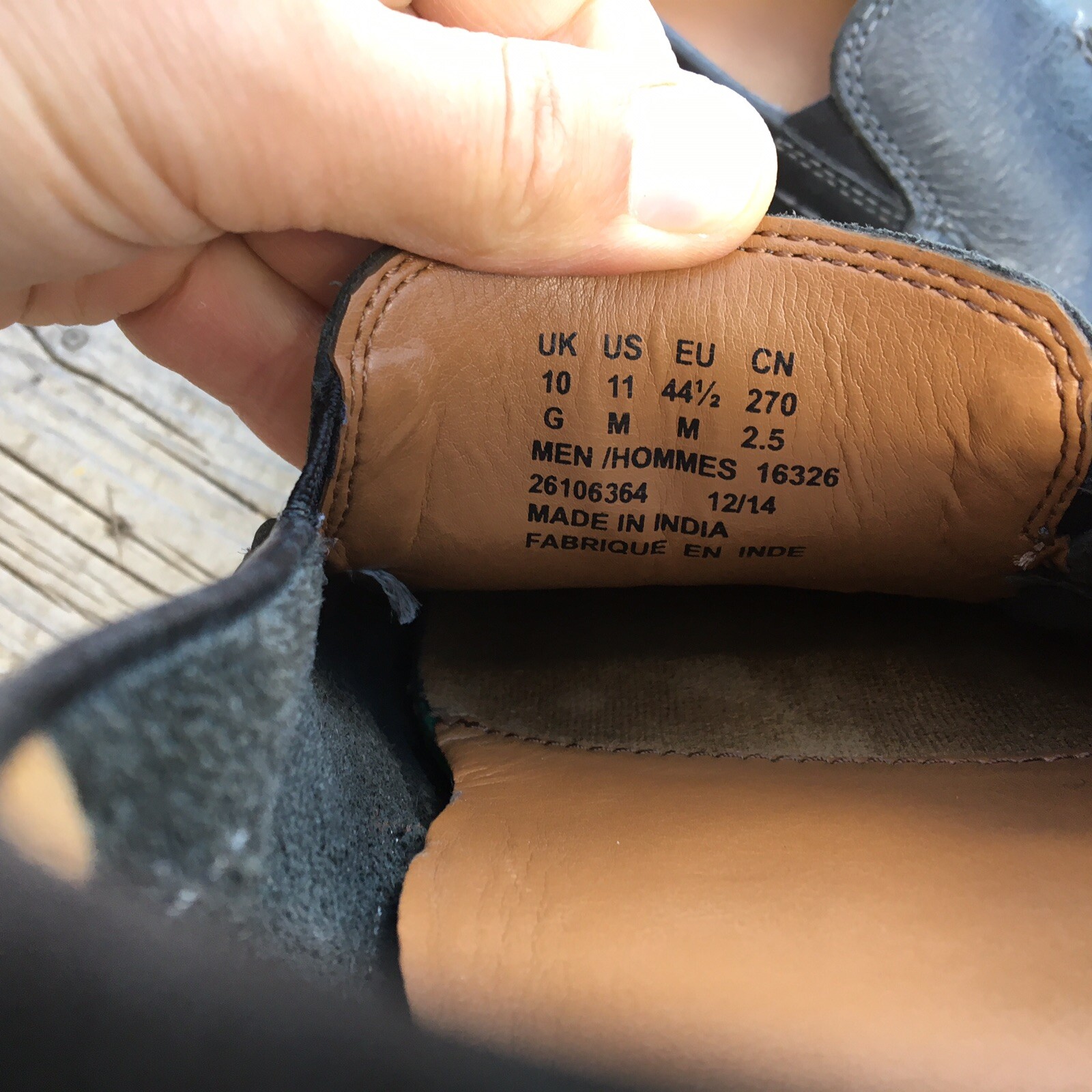 Clarks Collection Black Leather Moc Toe Slip On D… - image 6