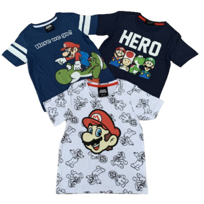 super mario t shirt boy