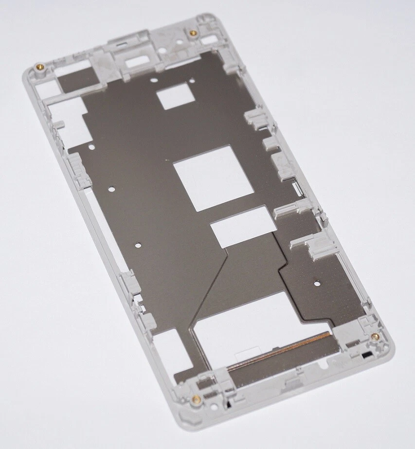Sony Xperia Z1 Compact D5503 Display Rahmen Front Cover LCD Frame Weiss - Bild 2 von 2