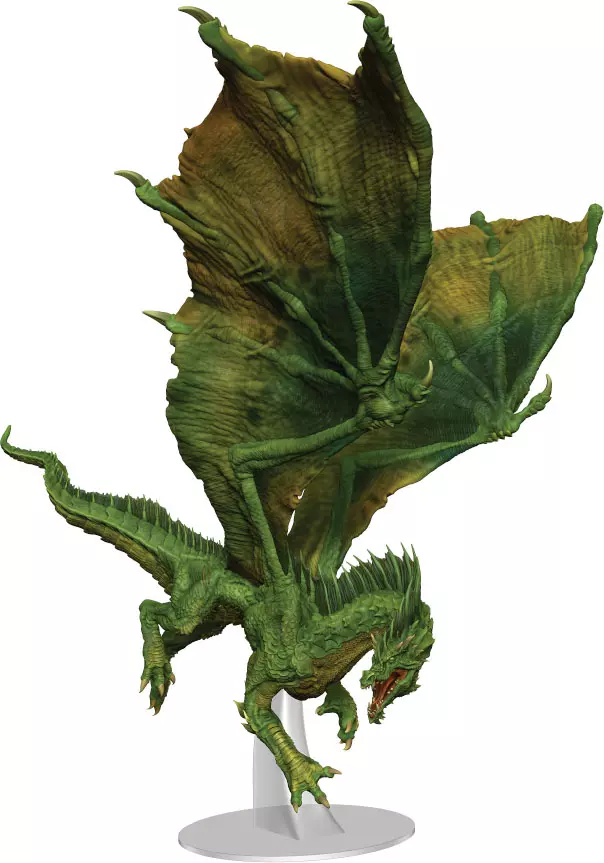 Adult Green Dragon Premium Figure Icons of the Realms D&D WizKids NEW 96055  | eBay