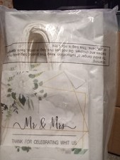 24 Pieces Floral Design MR.  MRS. Gift/Thank You Bag