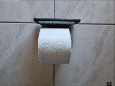 Toilet Paper and Phone Holder  Bathroom Organizer