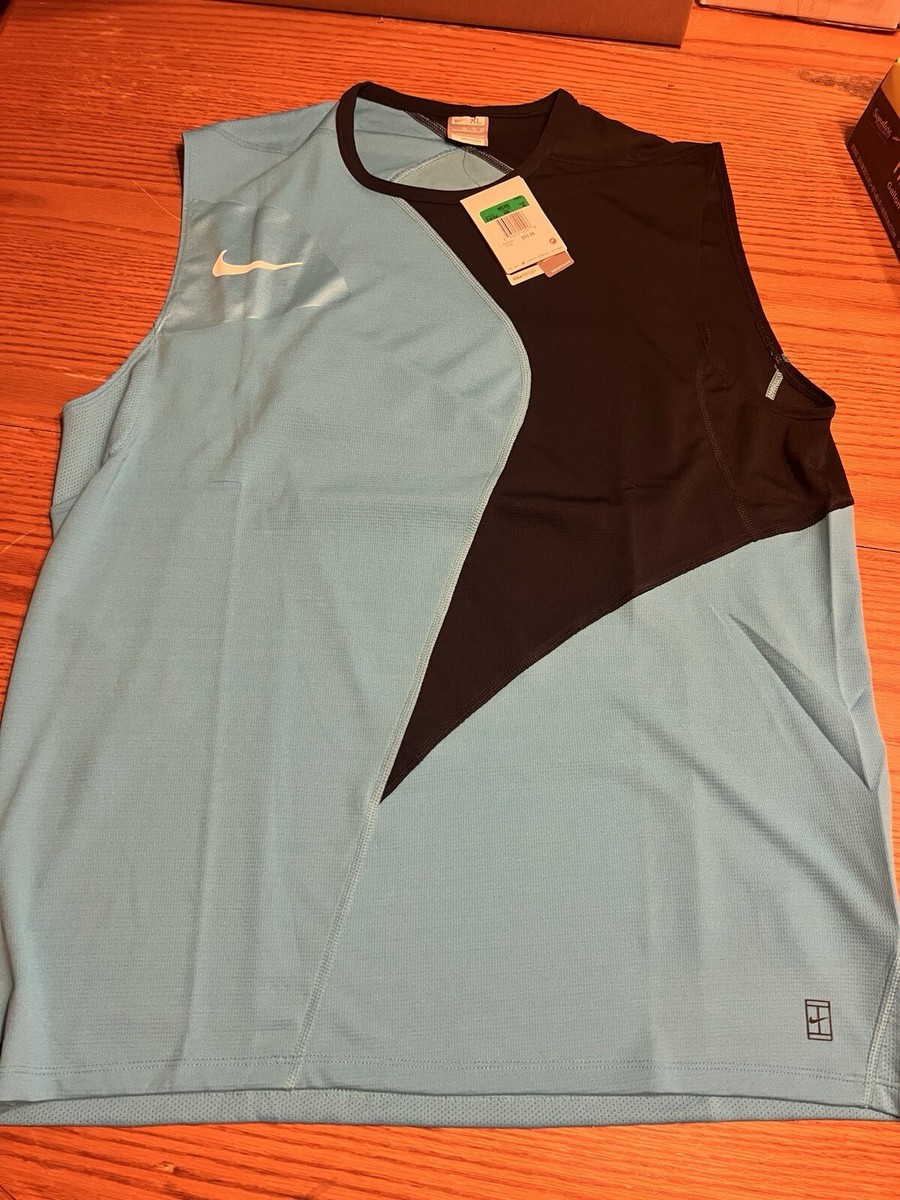 Nike Rafael Nadal sleeveless tennis shirt from the 2007 French