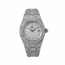 Audemars Piguet Royal Oak 33mm Iced Out 11.75 TCW - 67650ST