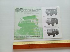 Steyr Puch Pinzgauer 1971 depliant tedesco originale
